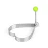 Sunshine Department Store stainless steel omelette model, heart-shaped omelette mold, creative omelette ring details Picture